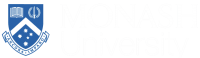 monash logo white